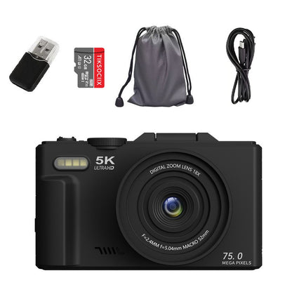 4K Digital Camera with WiFi Transfer and Flip Screen
