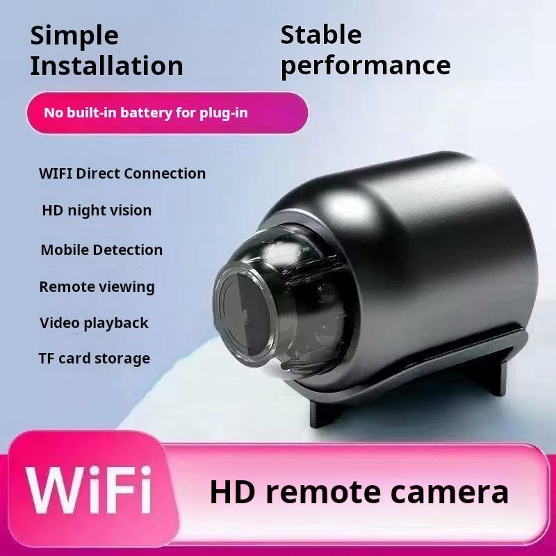 X5 Wireless Home Security Camera, 720P HD, WiFi Support, Magnetic Mount, USB Powered, IndoorOutdoor Universal, Built-in Battery, Magnetic Mount.