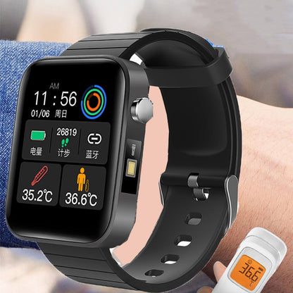 Smart Bracelet with Blood Pressure and Temperature Monitor