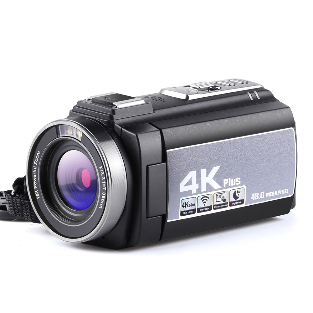 4K HD Digital Camera Handheld Shooting Digital Camera
4K HD Digital Camcorder with 32GB Card and Extra Battery