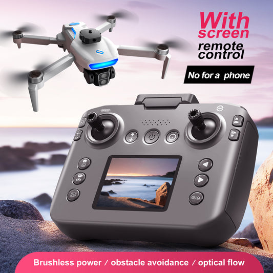 S181 GPS Brushless Drone with Screen Remote and Obstacle Avoidance