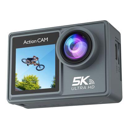 5K Waterproof Action Camera with WiFi and Remote Control