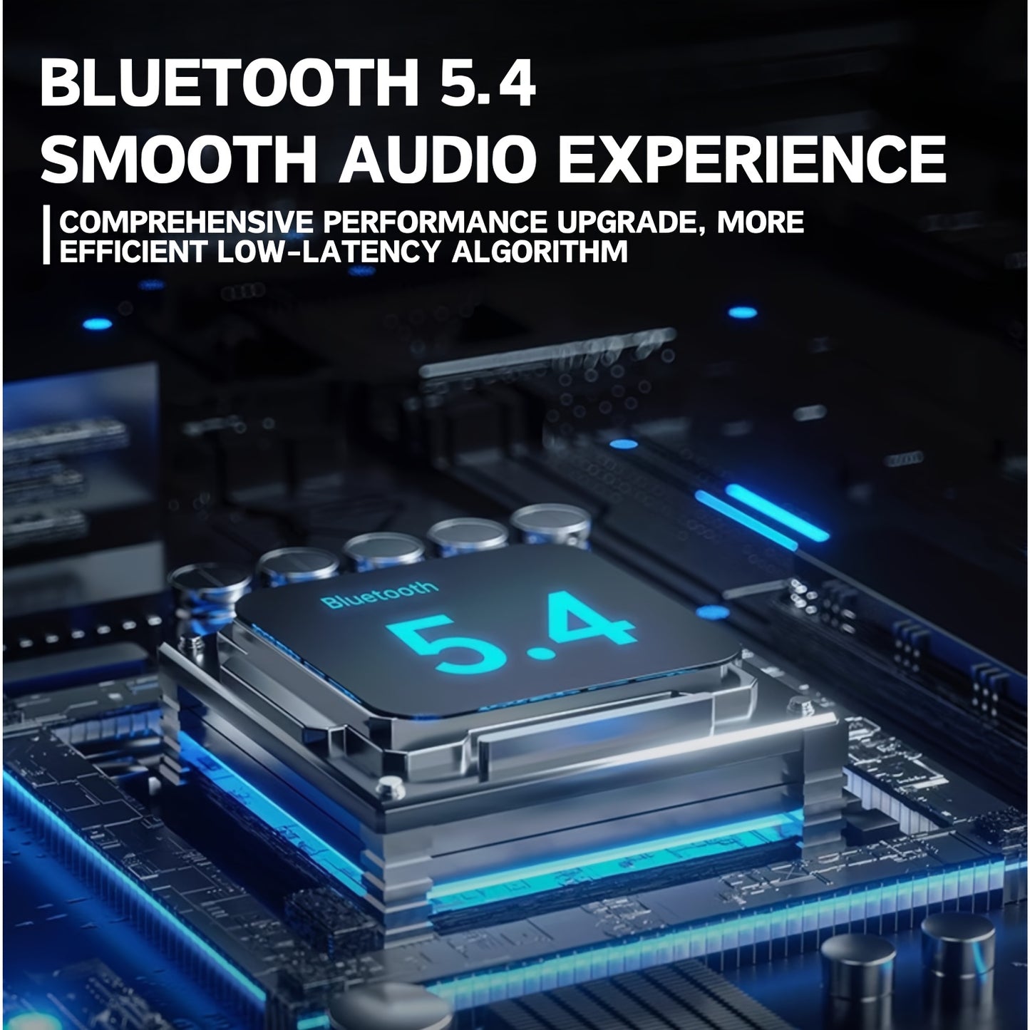 Wireless Open-Ear Clip-On Earbuds with Charging Case