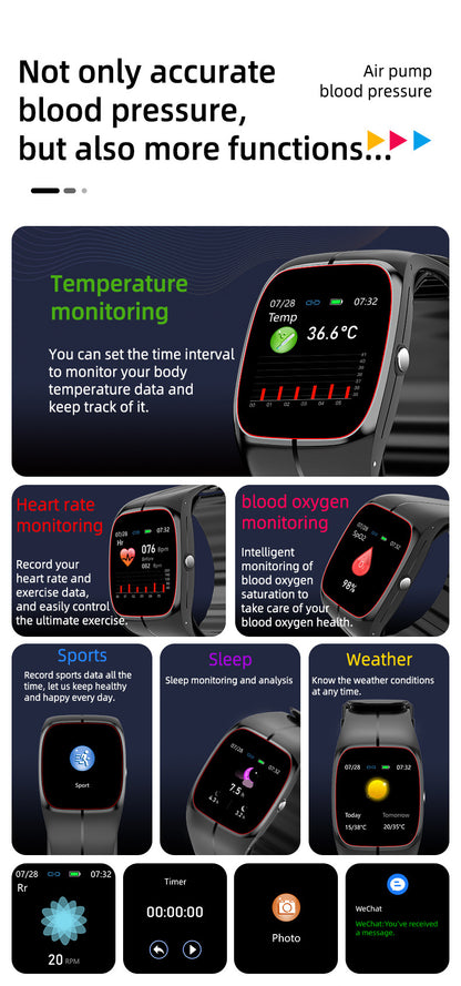 P20 Smart Watch with Blood Oxygen Heart Rate Monitor