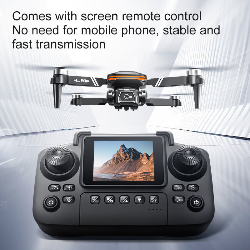LU80 Brushless GPS Drone with Screen Remote and Dual Camera