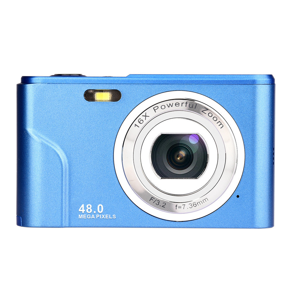HD Mini Digital Camera with 48MP Photo and 16X Zoom