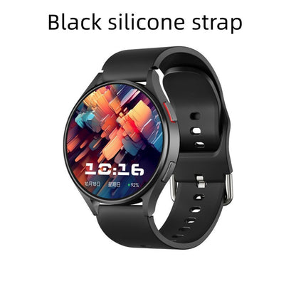 Fashionable Smart Watch with Silicone and Steel Strap