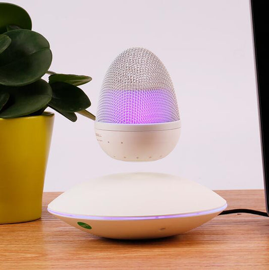 Magnetic Levitating Floating Speaker with LED Night Light