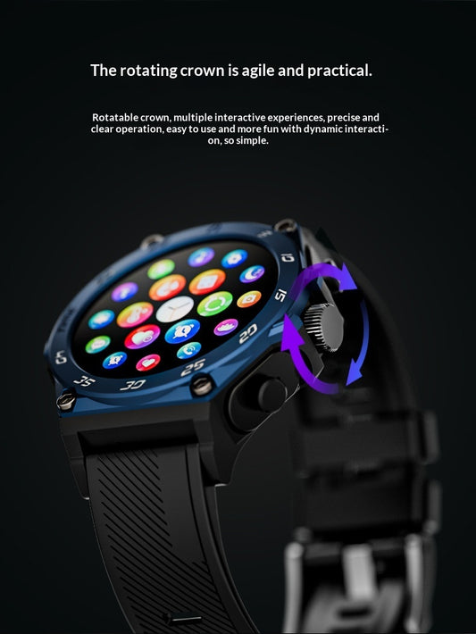 Smartwatch with Bluetooth Calling and Built-in TWS Earbuds
