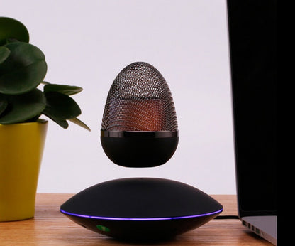 Magnetic Levitating Floating Speaker with LED Night Light