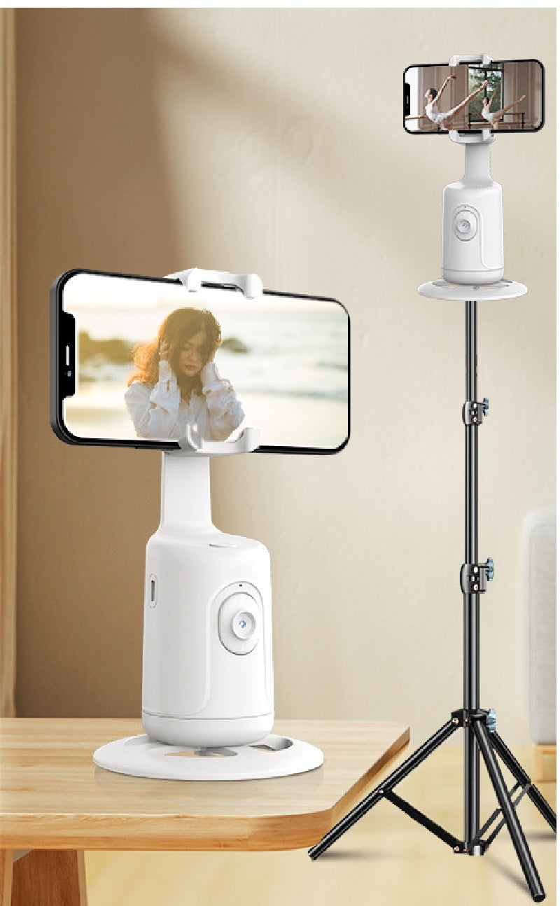 360° AI Auto Face Tracking Phone Holder 360° Gimbal Stand