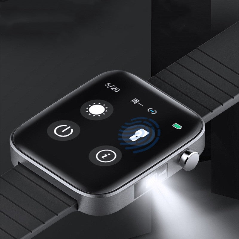 Smart Bracelet with Blood Pressure and Temperature Monitor