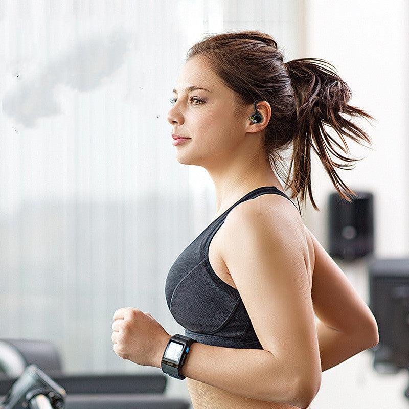 Wireless Bluetooth Earbuds with Ear Hooks and Waterproof Design