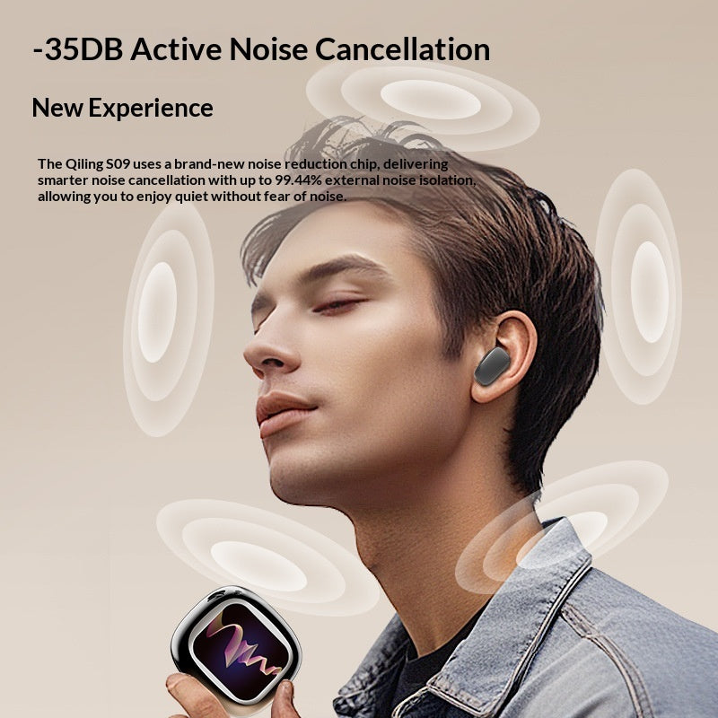 Ultra-Long Battery Life Wireless Earbuds with Smart Touch Screen