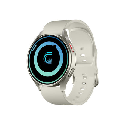 Fashionable Smart Watch with Silicone and Steel Strap