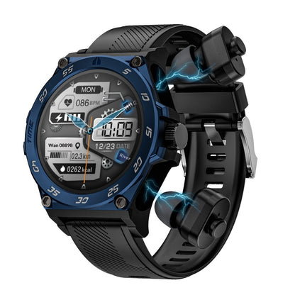 Smartwatch with Bluetooth Calling and Built-in TWS Earbuds