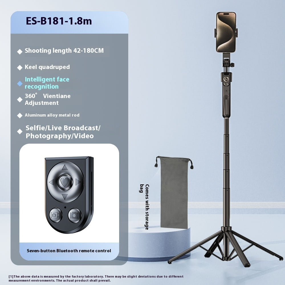 Selfie Stick Tripod with Camera Stabilizer and Bluetooth Remote