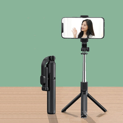 Bluetooth Selfie Stick Tripod with Light for Live Streaming